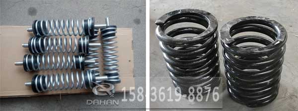 鋼絲壓彈簧：是由鋼絲制成形狀有：圓柱形于圓錐形兩種。