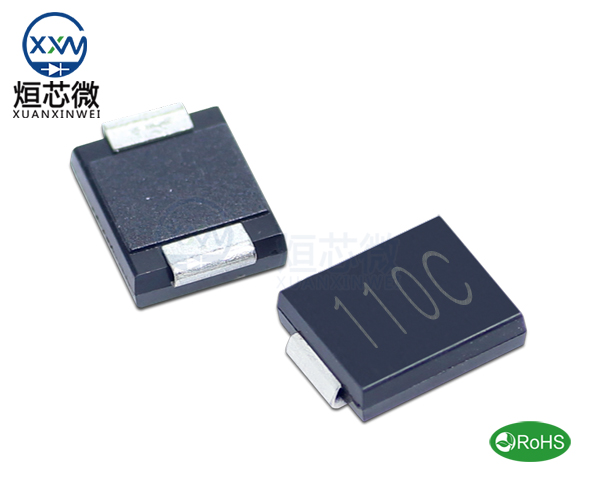 1.5SMC110CA參數(shù),TVS二極管1.5SMC110CA瞬態(tài)抑制二極管