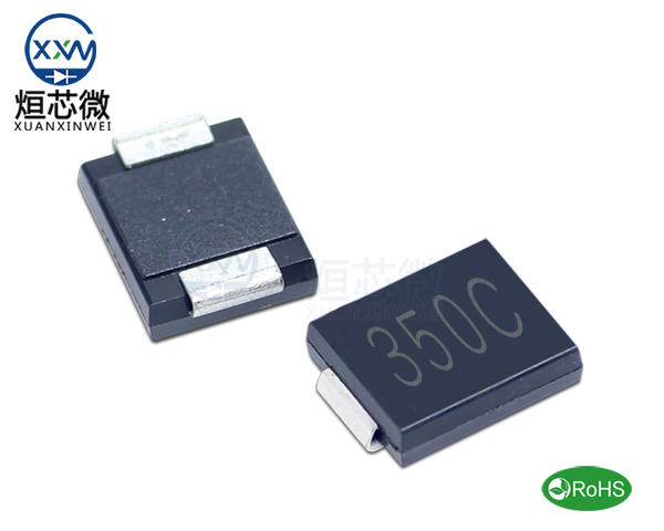 1.5SMC350CA參數,TVS二極管1.5SMC350CA瞬態抑制二極管